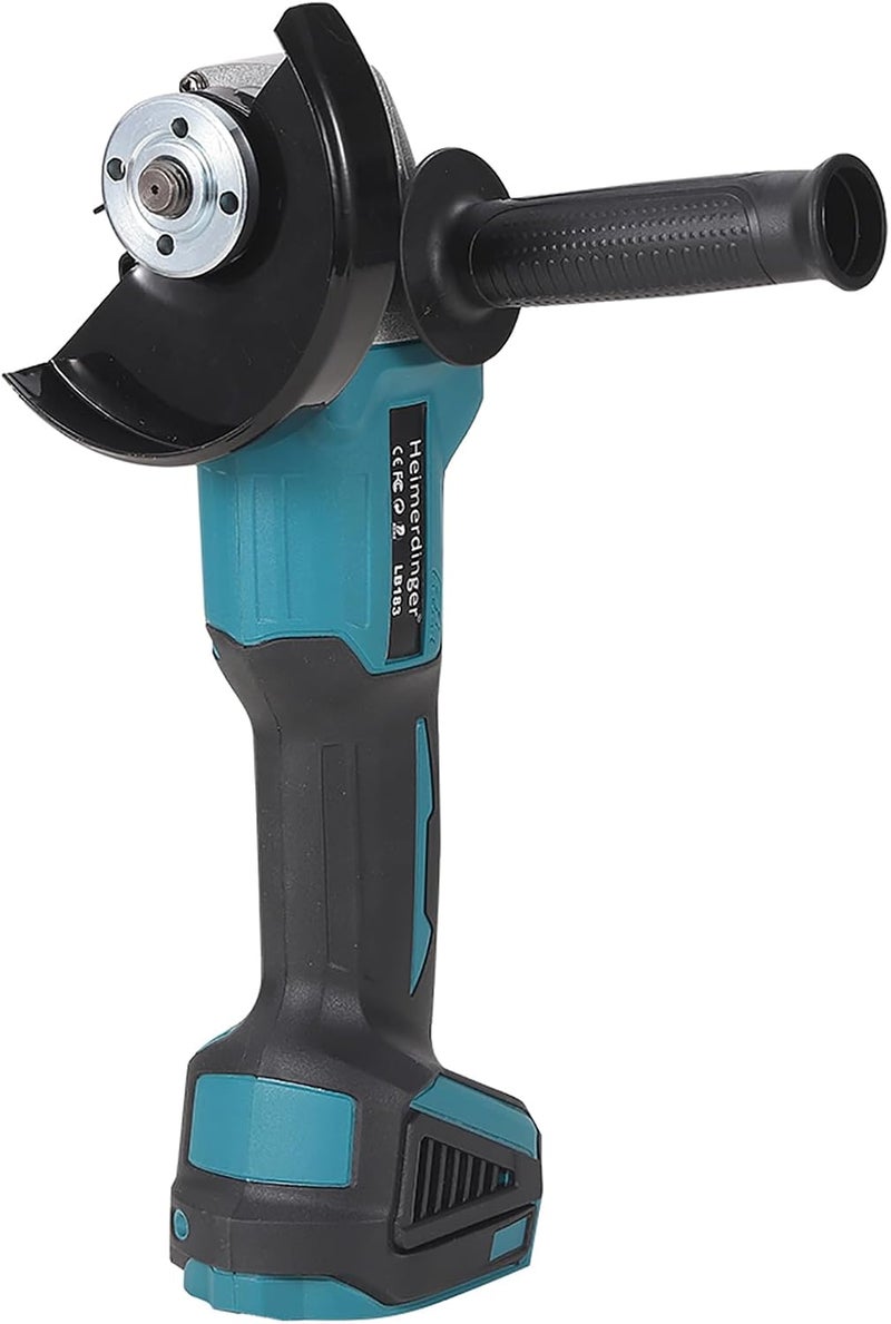 Heimerdinger Brushless Angle Grinder Compatible with Makita 18V Battery,4-1/2-Inch High-Power Angle Grinder for Metal,Tile Cutting and Grinding-Tool Only - Image 4